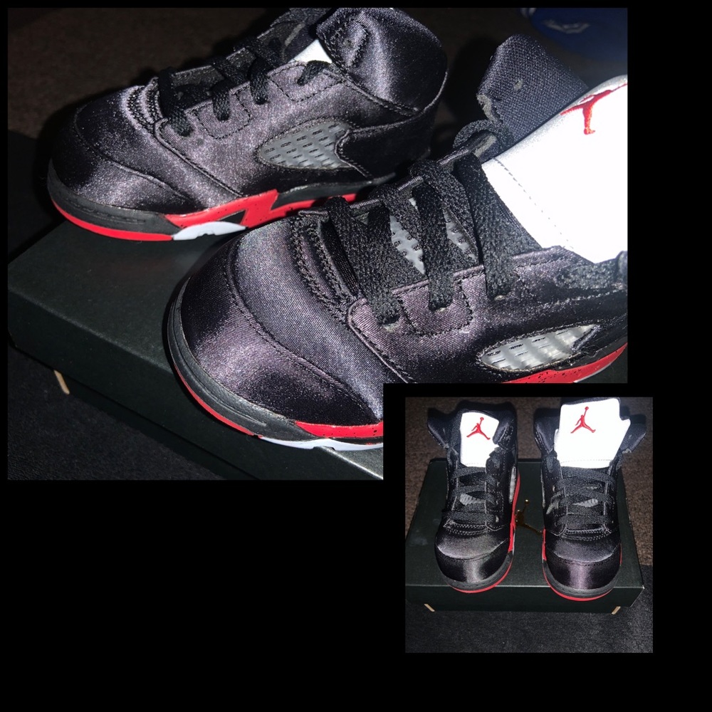 Jordan’s 5 Retro (TD) **toddler shoes**